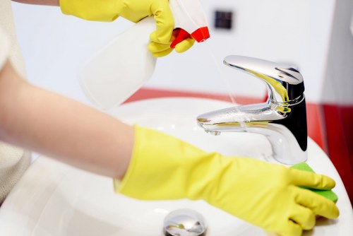 Professional curtain cleaning process for delicate drapes