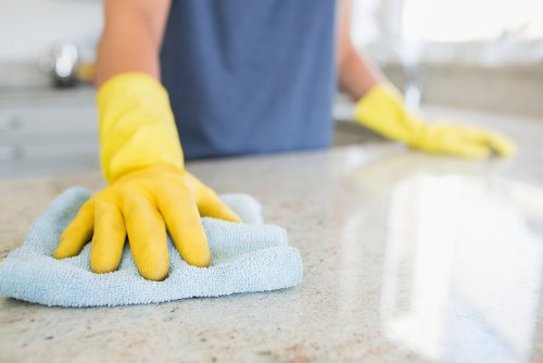 Worker wearing PPE during a safety-focused task